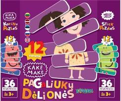 Kakė Makė Dėlionių rinkinys 12 viename