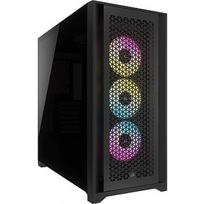 corsair icue 5000d rgb - Corsair iCUE 5000D RGB Airflow Black (Juodas) - 7 nuotrauka