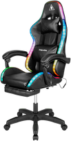 Kruger&Matz GX-150 žaidimų kėdė Juoda (Black) LED