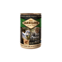 Šlapias šunų maistas Carnilove Wild Adult Dog Duck & Pheasant, antiena, 0,4 kg