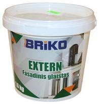 Fasado glaistas Briko, balta, 1,6 kg