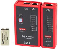 elektros testeris - LAN testeris RJ45+RJ11 UT681L UNI-T - 2 nuotrauka
