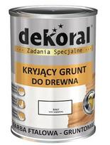 Gruntiniai dažai Dekoral Gruntomal, balti, 0,9 l