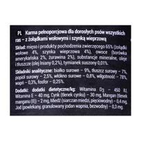 jaucio - Rafi konservai šunims su jaučių skrandžiais ir kiaulienos kumpiu, 400 g - 1 nuotrauka