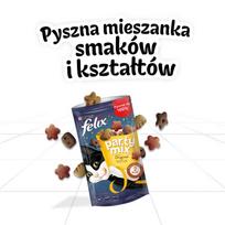 FELIX Party Mix Orginal Mix, s příchutí kuřecího masa,sýra a krůtího masa