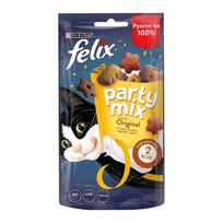nestle - FELIX Party Mix Orginal Mix, s příchutí kuřecího masa,sýra a krůtího masa - 4 nuotrauka