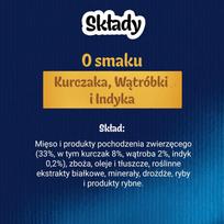 nestle - FELIX Party Mix Orginal Mix, s příchutí kuřecího masa,sýra a krůtího masa - 5 nuotrauka