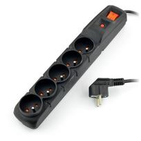 surge protector - HSK Data Surge Protector 5 Outlet 1.5m Black - 2 nuotrauka