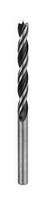 Grąžtas Bosch Wood Drill Bit, medienai, tiesus, 6 mm x 9 cm