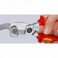 elektriko reples - Elektrikų kabelio žirklės KNIPEX 9516, 200mm - 2 nuotrauka