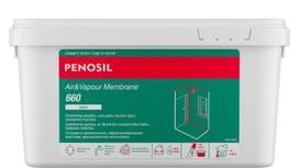 bitumine - Bituminė mastika PENOSIL Air&Vapour Membrane 660, balta (White), 5 kg - 1 nuotrauka