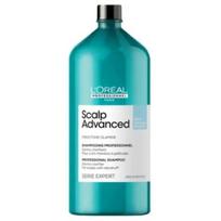 valomasis sampunas - L'Oréal Professionnel Scalp Advanced Anti-Oiliness Dermo-Purifier šampūnas riebiai galvos odai, 300 ml - 2 nuotrauka