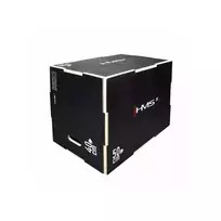 pliometrine deze - Pliometrinė dėžė HMS DSC03 Juoda (Black) 50x40x30 cm - 1 nuotrauka