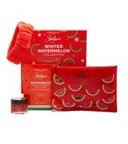 Rinkinys Revolution x Jake Jamie Winter Watermelon: veido kaukė + lakštinė veido kaukė + mažas rankšluostis + galvos juosta