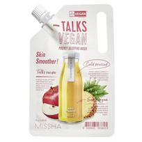 Veido kaukė Missha Talks Vegan Squeeze Pocket Sleeping Mask Skin Smoother, 10 g