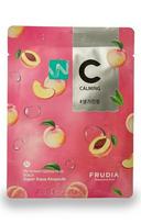 Spindesio suteikianti lakštinė veido kaukė Frudia My Orchard Squeeze Peach 20 ml