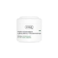 Veido kaukė Ziaja Pro Cleansing Face Mask Green Clay + Microdermabrasion, 250 ml
