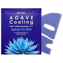 Vėsinančio poveikio hidrogelio veido kaukė Agave Cooling Hydrogel Face Mask, Petitfee