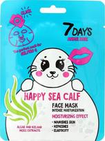 Drėkinanti veido kaukė 7 Days Animal Happy Sea Calf, 28 g