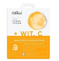 Drėkinamoji veido kaukė L'biotica PGA Hydro Fusion +WIT. C, 1 vnt