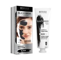 Valomoji veido kaukė Revuele Black Mask Express Detox, 80 ml