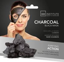 Valomoji veido kaukė IDC Institute Charcoal Black Mask 22 g