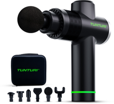 massage gun - Tunturi MG40 Masažo pistoletas, juodas (Black) - 2 nuotrauka
