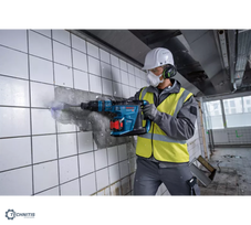 bosch akumuliatorinis perforatorius - Akumuliatoriaus perforatorius Bosch GBH 18V-40, su akumuliatoriumi ir įkrovikliu - 6 nuotrauka