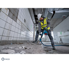 bosch akumuliatorinis perforatorius - Akumuliatoriaus perforatorius Bosch GBH 18V-40, su akumuliatoriumi ir įkrovikliu - 7 nuotrauka