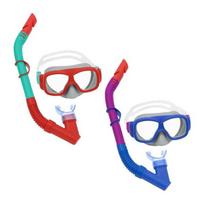 nardymo akiniai - Nardymo komplektas Bestway Explora Snorkel 24032, įvairių spalvų - 1 nuotrauka