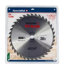 pjovimo diskas specialist - SPECIALIST+ pjovimo diskas medienai 400x36T x32/30 mm - 1 nuotrauka