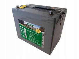 gelinis akumuliatorius 12v, 7,0ah - HAZE HZY EV 12V 80Ah - 2 nuotrauka