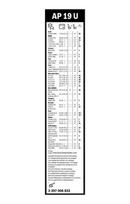 bosch valytuvai 475 - Automobilių valytuvas „Bosch“ AP475U, be rėmo - 4 nuotrauka