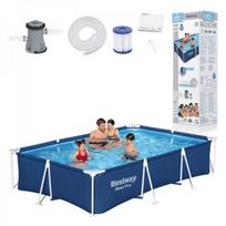 steel pro baseinas - Baseinas Bestway „Steel Pro Splash Frame" 300 x 201 x 66 cm - 1 nuotrauka