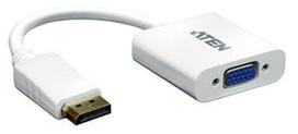 display port laidas - Aten Adapter DisplayPort to VGA White - 1 nuotrauka