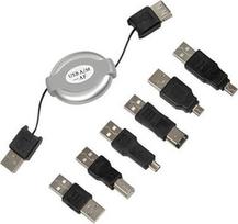 usa adapteriai - iBOX Set of 6 USB Adapters - 1 nuotrauka