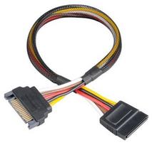sata 3 kabelis - Akasa Adapter SATA to SATA 0.3m - 1 nuotrauka