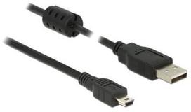 Delock Cable USB / Mini USB Black 3m