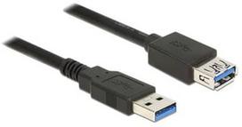 Pirkti Delock Cable USB to USB 0.5 m Black - Photo 1