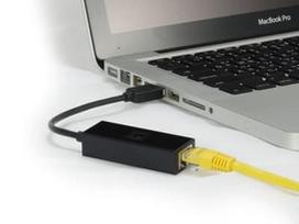 usb tinklo kabelis - LevelOne RJ45 To USB Adapter USB-0401 - 1 nuotrauka