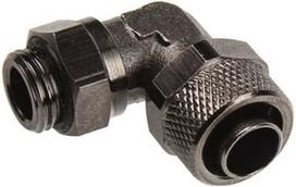 Ohne Hersteller Adapter for 1/4" Thread / 13/10mm tube Black Nickel 62035
