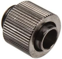 Ohne Hersteller Adapter for 1/4" Thread / 13/10mm tube Black Nickel 62141