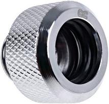 Alphacool Eiszapfen HardTube Compression Fitting 16mm To G1/4 Chrome