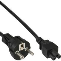InLine Power Cable 3-pin Connector 2m Black