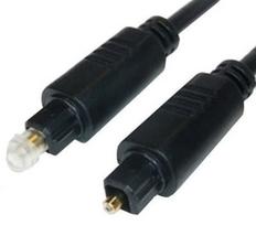 Brackton Optical Cable Toslink to Toslink Black 10m