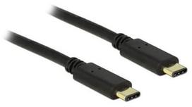 Delock Cable USB-C / USB-C 2m Black