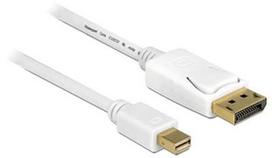 Delock Cable Mini Displayport / Displayport White 5m
