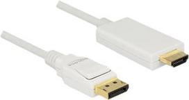 Delock DisplayPort 1.2 Male to HDMI-A Male Passive 3m White