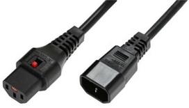Assmann Cable IEC C14 / IEC C13 Black 3m