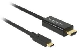 Delock Cable HDMI / USB Black 2m